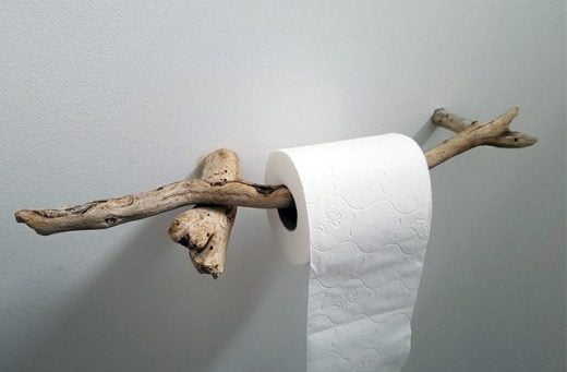 Porte Papier Toilette Bois Flott